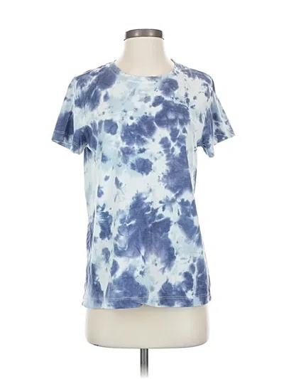 Pre-owned Danskin Short Sleeve T-shirt In Blue