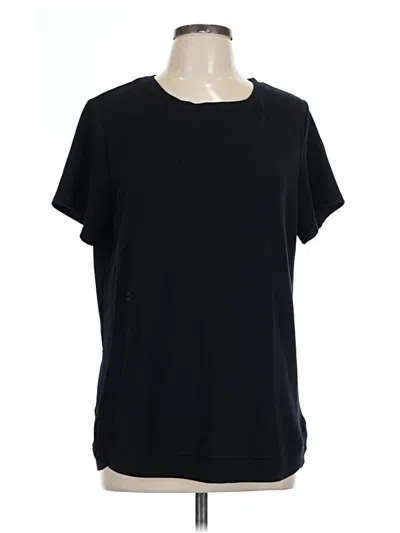 Pre-owned Danskin Short Sleeve T-shirt In Black