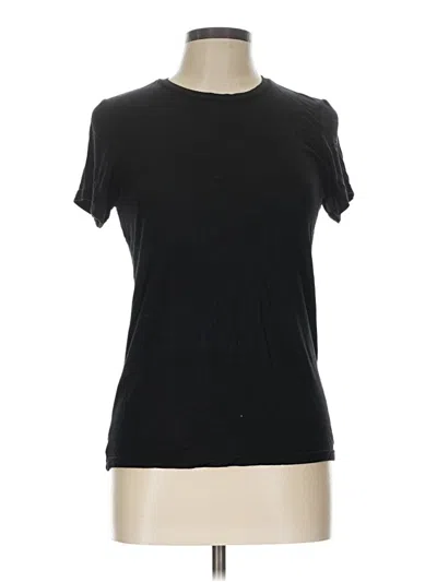 Pre-owned Danskin Short Sleeve T-shirt In Black