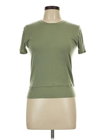 Pre-owned Danskin Short Sleeve T-shirt In Green