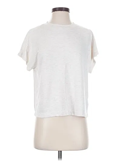Pre-owned Danskin Short Sleeve T-shirt In Silver