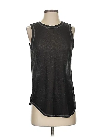 Pre-owned Danskin Sleeveless T-shirt In Black