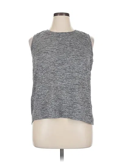 Pre-owned Danskin Sleeveless T-shirt In Gray