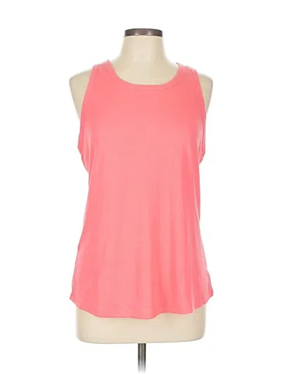 Pre-owned Danskin Sleeveless T-shirt In Pink