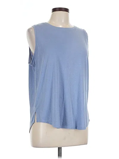 Pre-owned Danskin Sleeveless T-shirt In Blue