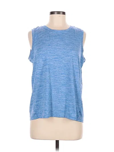 Pre-owned Danskin Sleeveless T-shirt In Blue