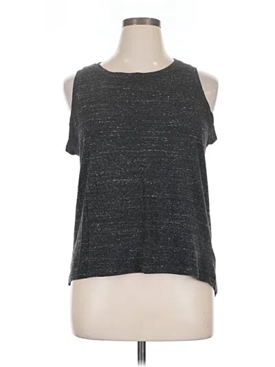 Pre-owned Danskin Sleeveless T-shirt In Gray