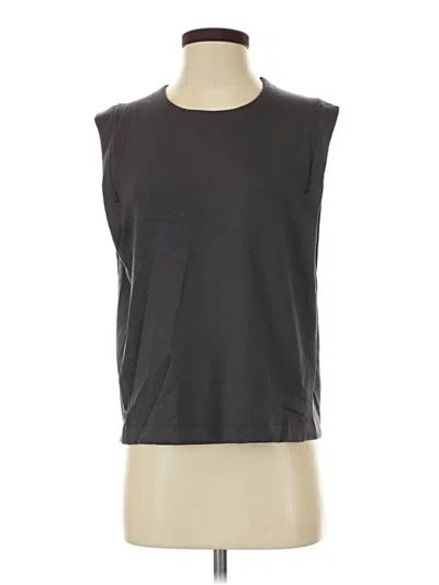 Pre-owned Danskin Sleeveless T-shirt In Gray