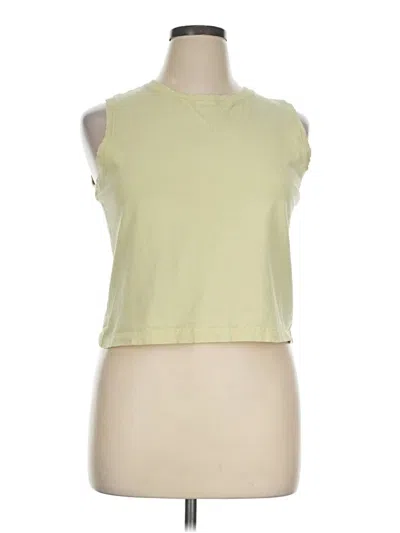 Pre-owned Danskin Sleeveless T-shirt In Green