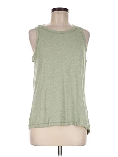 Pre-owned Danskin Sleeveless T-shirt In Green