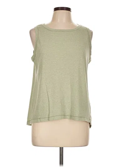 Pre-owned Danskin Sleeveless T-shirt In Green