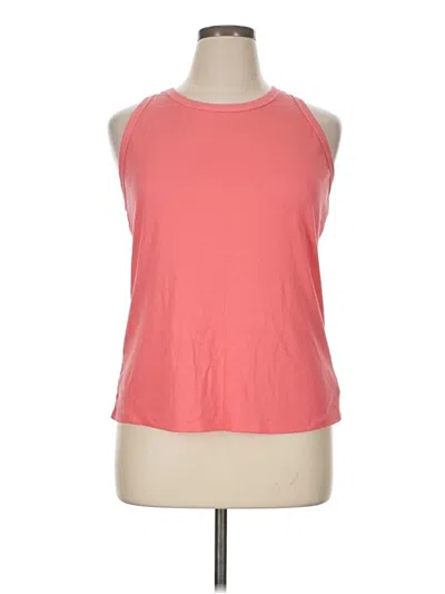 Pre-owned Danskin Sleeveless T-shirt In Pink