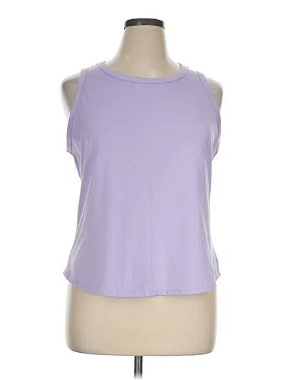 Pre-owned Danskin Sleeveless T-shirt In Purple
