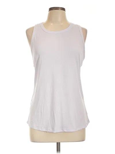 Pre-owned Danskin Sleeveless T-shirt In Silver