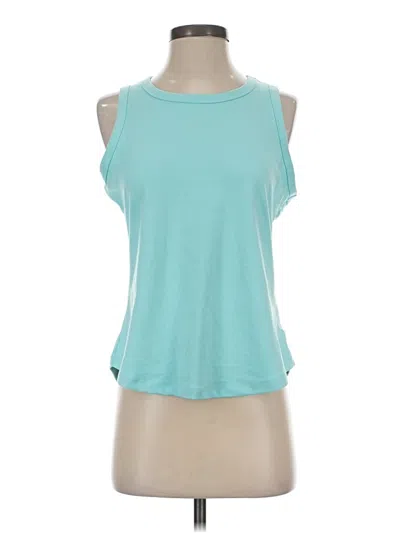 Pre-owned Danskin Sleeveless T-shirt In Teal