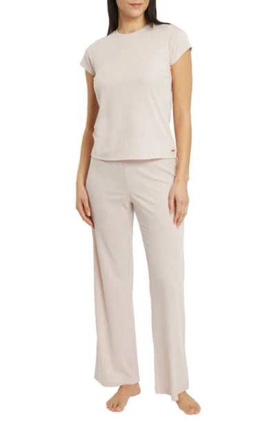 Danskin Slim Fit Pajamas In Pearl Blush