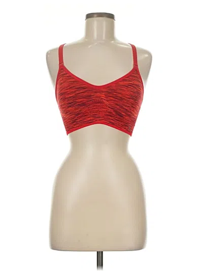 Pre-owned Danskin Sports Bra In Red