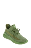 Danskin Stretch Knit Sneaker In Olive