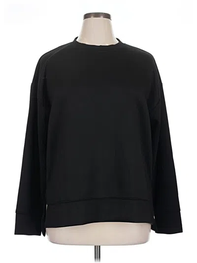 Pre-owned Danskin Sweatshirt In Black