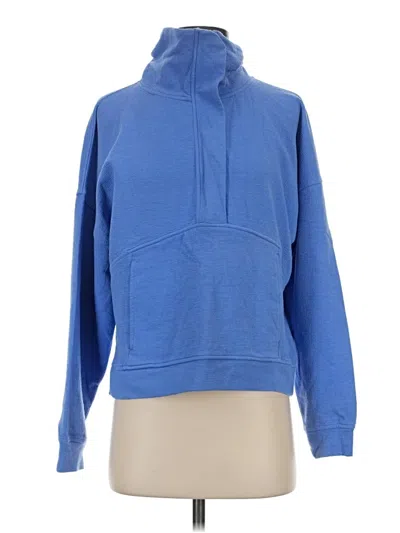 Pre-owned Danskin Sweatshirt In Blue