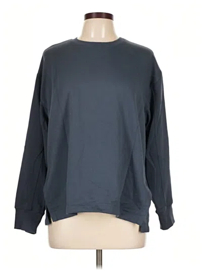 Pre-owned Danskin Sweatshirt In Blue
