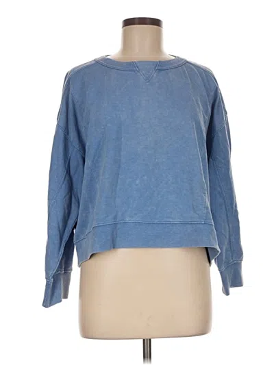Pre-owned Danskin Sweatshirt In Blue