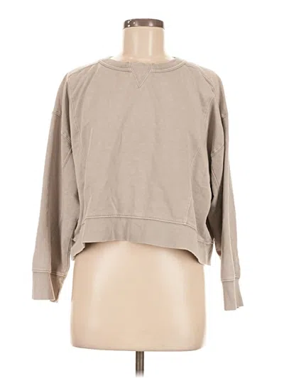 Pre-owned Danskin Sweatshirt In Brown