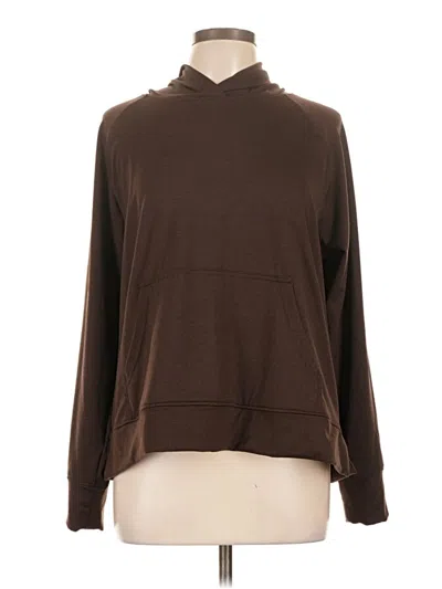 Pre-owned Danskin Sweatshirt In Brown