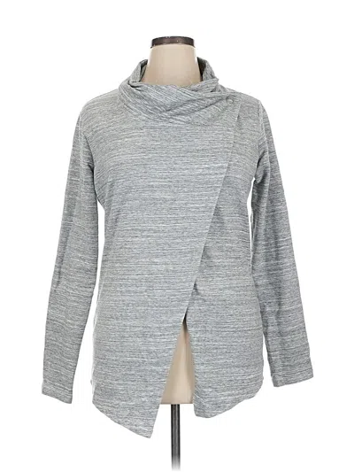 Pre-owned Danskin Sweatshirt In Gray