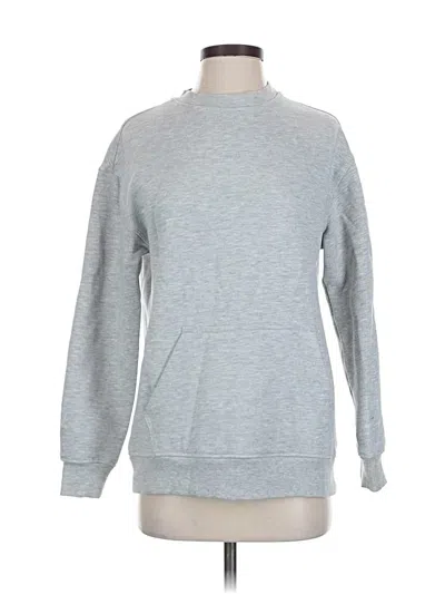 Pre-owned Danskin Sweatshirt In Gray
