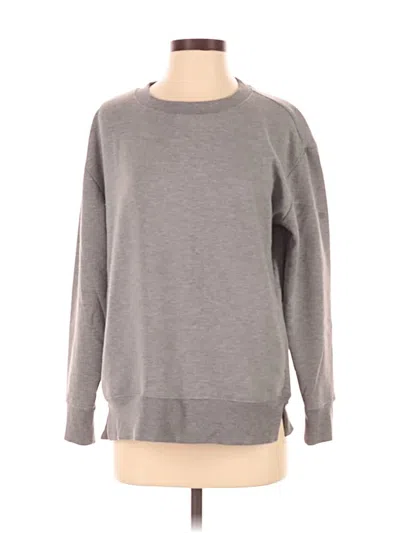 Pre-owned Danskin Sweatshirt In Gray