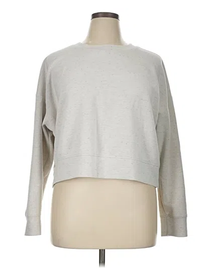 Pre-owned Danskin Sweatshirt In Gray