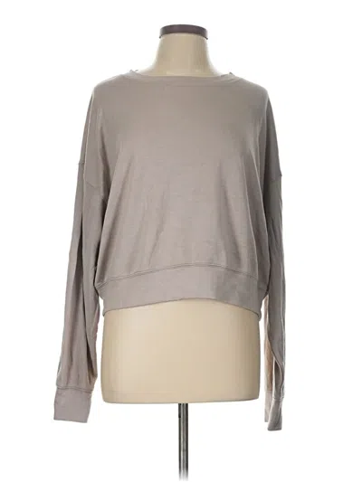 Pre-owned Danskin Sweatshirt In Gray