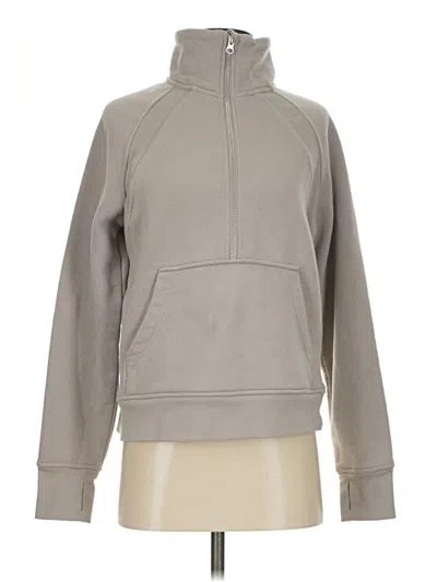Pre-owned Danskin Sweatshirt In Gray