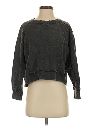 Pre-owned Danskin Sweatshirt In Gray