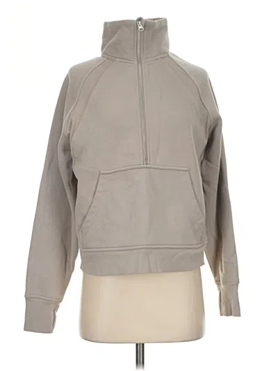 Pre-owned Danskin Sweatshirt In Gray