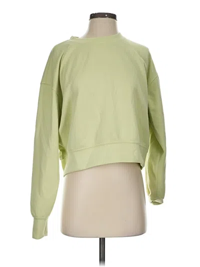 Pre-owned Danskin Sweatshirt In Green