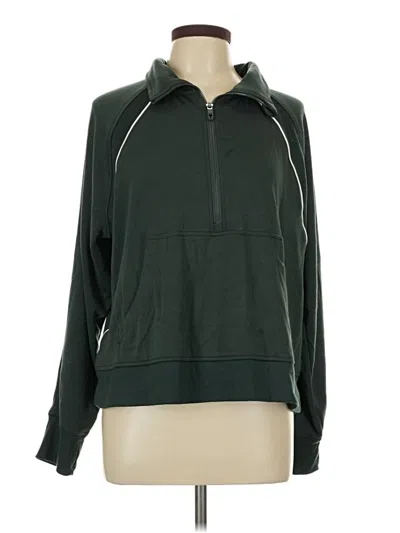 Pre-owned Danskin Sweatshirt In Green
