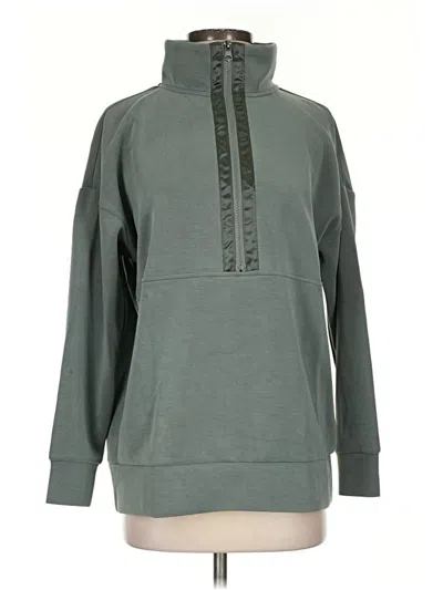 Pre-owned Danskin Sweatshirt In Green