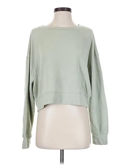 Pre-owned Danskin Sweatshirt In Green