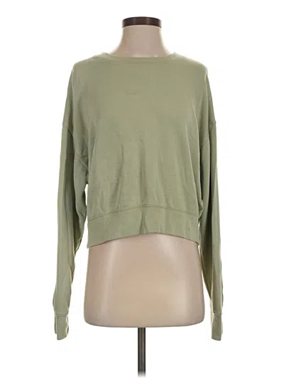 Pre-owned Danskin Sweatshirt In Green
