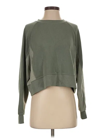 Pre-owned Danskin Sweatshirt In Green