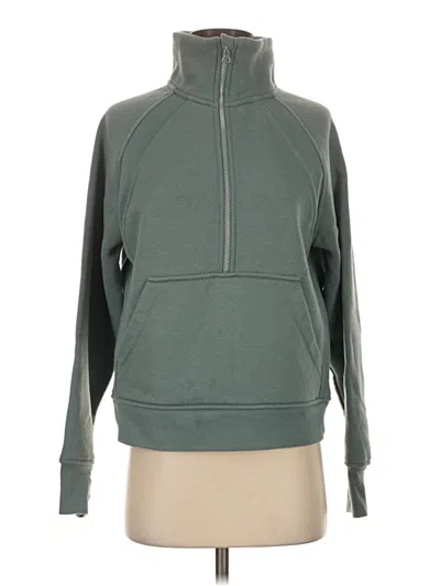 Pre-owned Danskin Sweatshirt In Green