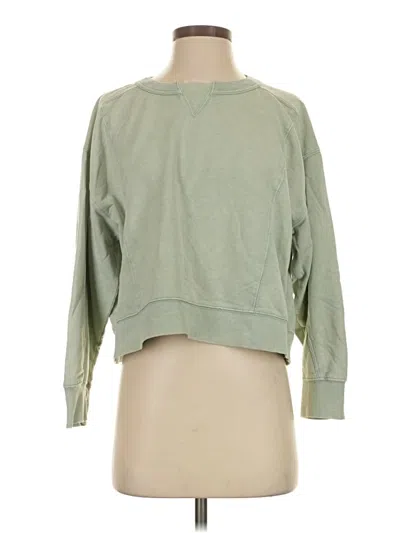 Pre-owned Danskin Sweatshirt In Green
