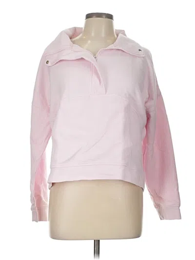 Pre-owned Danskin Sweatshirt In Pink
