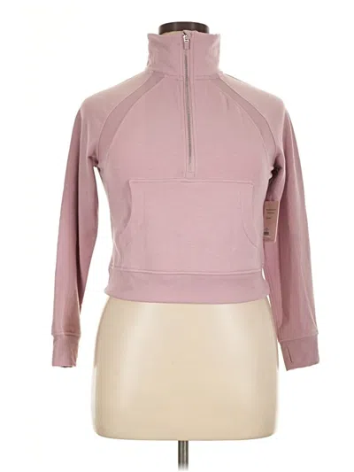 Pre-owned Danskin Sweatshirt In Pink