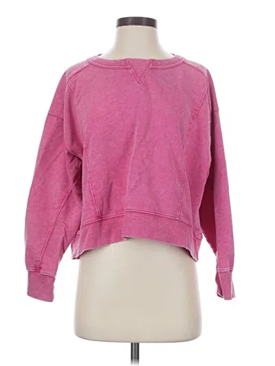 Pre-owned Danskin Sweatshirt In Pink