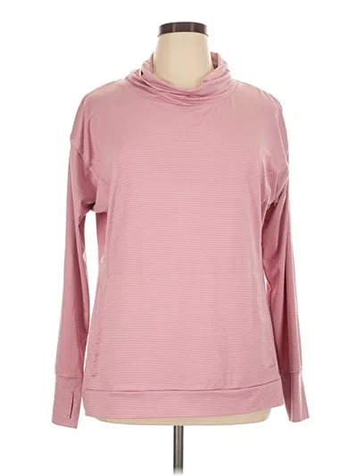 Pre-owned Danskin Sweatshirt In Pink