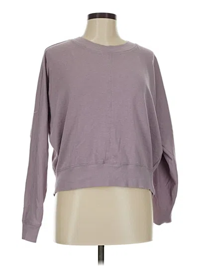 Pre-owned Danskin Sweatshirt In Purple