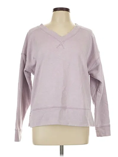 Pre-owned Danskin Sweatshirt In Purple